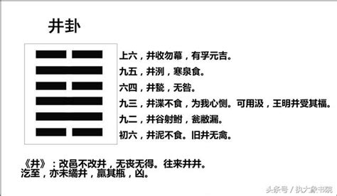 井卦 事業|《易經》第四十八卦 井卦詳解 水風井 坎上巽下